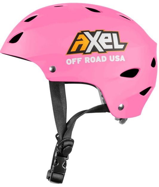 Side view AXEL Off Road Trail Helmet Pink